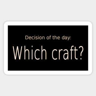 Which Craft Sticker